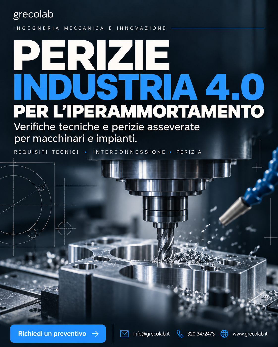 Perizie 4.0 per l’iperammortamento: il supporto tecnico di Grecolab